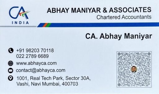 CA_AbhayManiyar&Asso