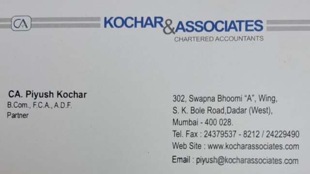 Kochar&Asso