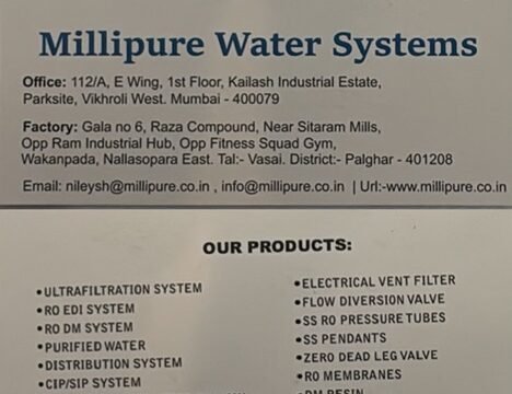 Millipure Water Systems